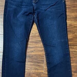 KUT dark denim slime fit jeans